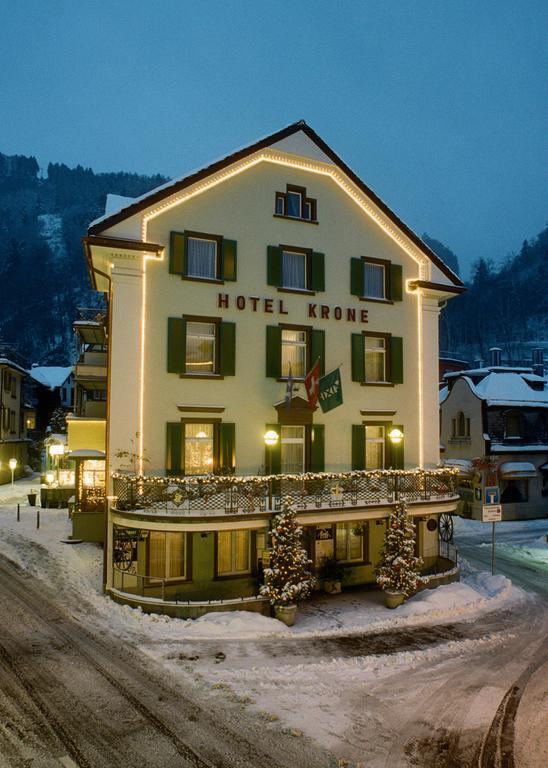 Hotel Krone บัดรากัซ ภายนอก รูปภาพ